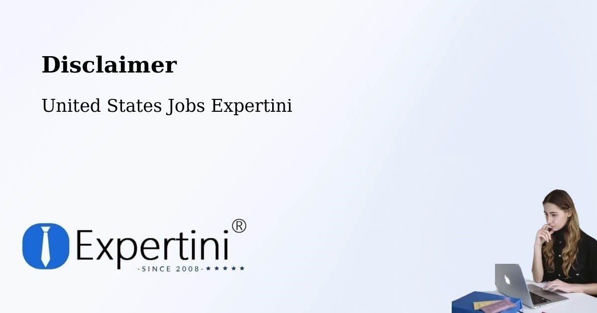 Disclaimer – Eldon - United States Jobs Expertini